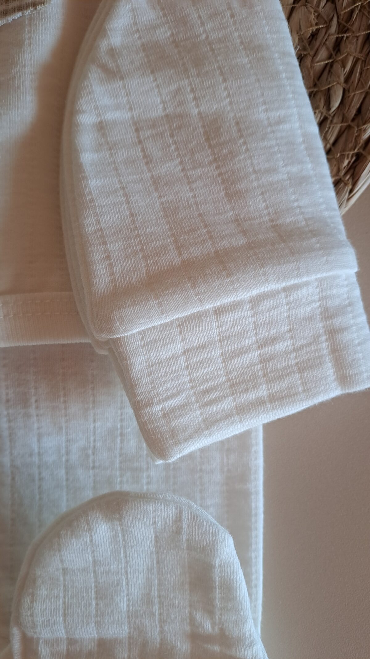 Müslin Örme Cepli Battaniyeli 7Li Set - Görsel 6