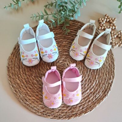 Nakışlı Bebek Ayakkabısı