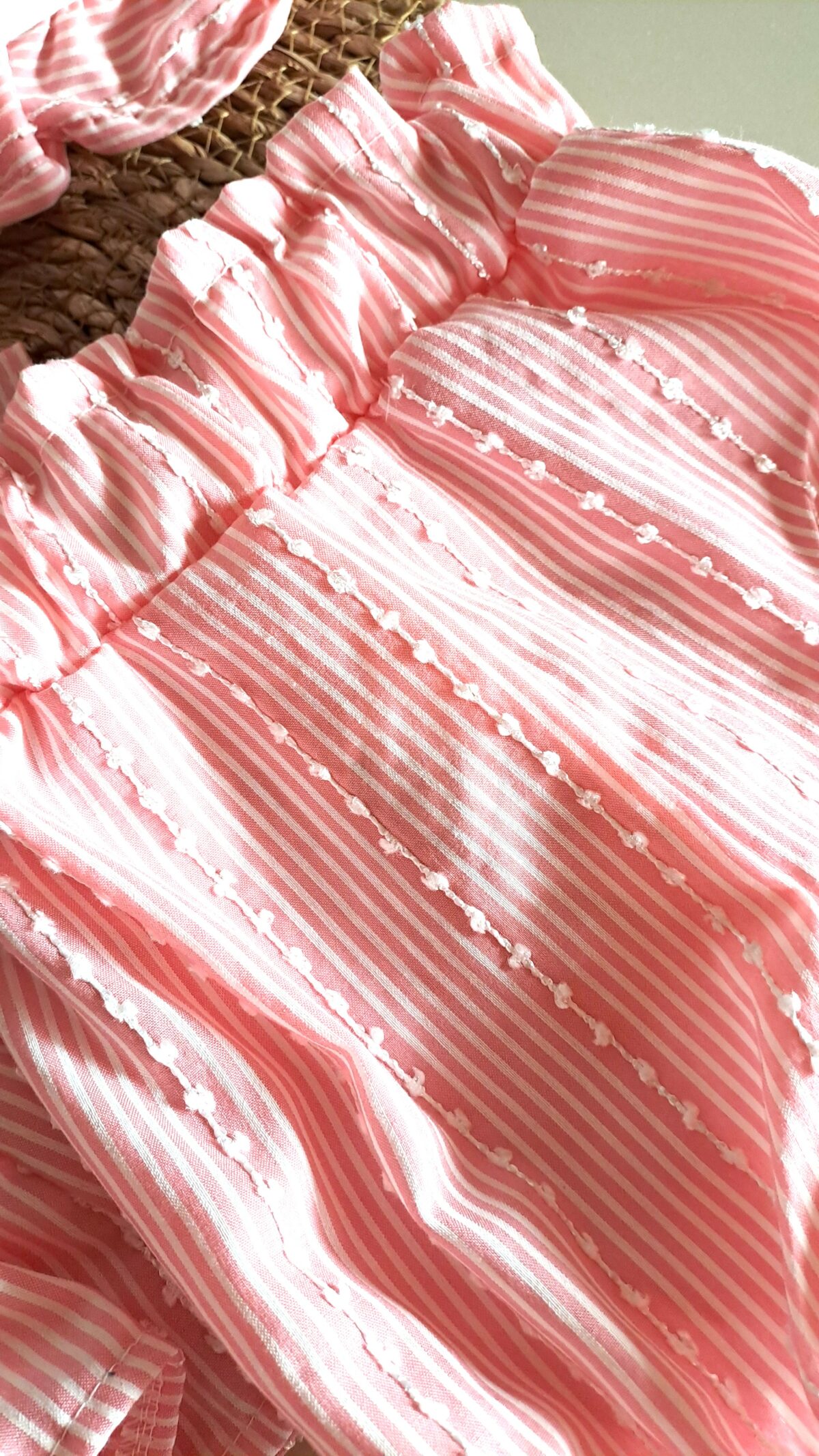 Kol Fiyonk Detaylı Şapkalı 3'lü Takım Pembe - Görsel 6