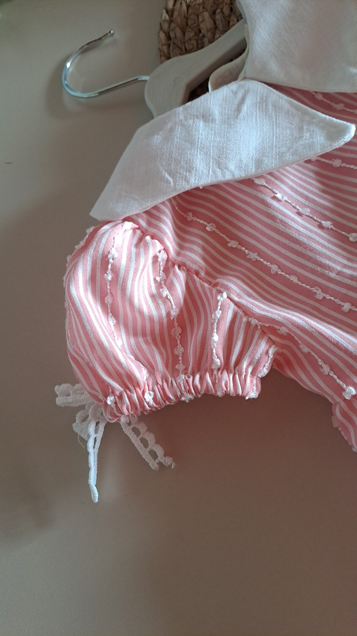 Kol Fiyonk Detaylı Şapkalı 3'lü Takım Pembe - Görsel 8