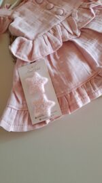 Omuz Askılı Bandanalı Müslin %100 Pamuk Elbise - Görsel 6