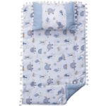 Yastıklı Fil Desenli Müslin Alt Açma Takımı - Görsel 2